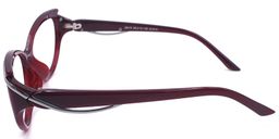 Taylor Cat Eye Purple Glasses4