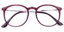 Victoria Bug Eye Red Glasses1