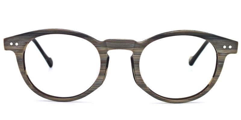 Joe Round Gray Glasses