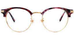 Montgomery Floral Handmade Glasses2