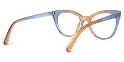 Ellzey Cateye Beige Glasses3