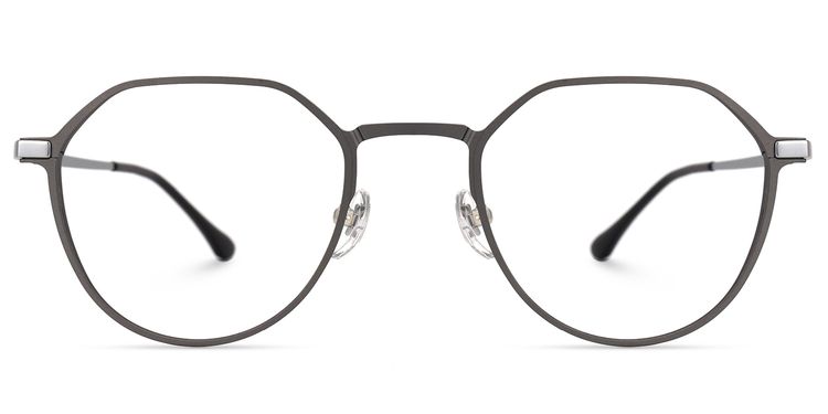 Boles Geometric Light-Grey Glasses