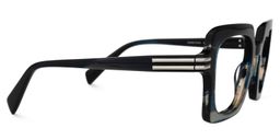 Nogueda Square Blue Glasses2