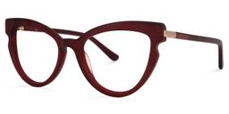 Gommard Cateye Red Glasses1