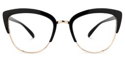 Randisha Cateye Black Glasses0