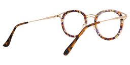 Nakesha Round Floral Glasses3