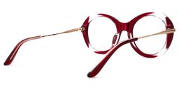 Gonzaga Round Red Glasses3