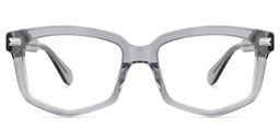 Geri Geometric Gray Glasses0
