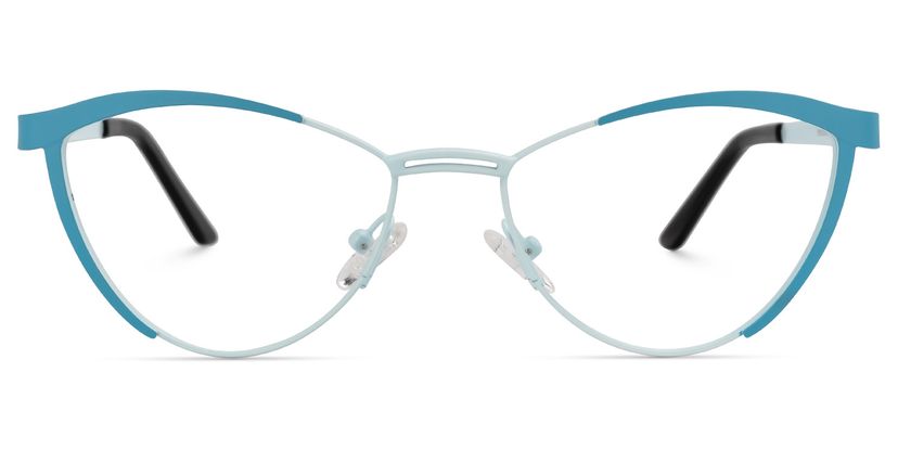 Sydney Cat Eye Blue Glasses