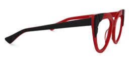 Lloyd Cateye Red Glasses2