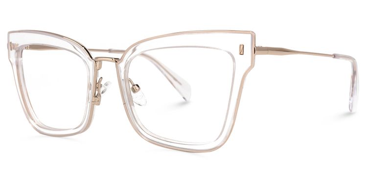 Tashawna Cateye Clear Glasses
