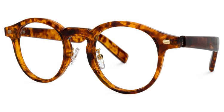 Laticia Round Tortoise Glasses
