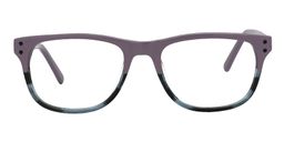 Alyssa Rectangle Purple Glasses0
