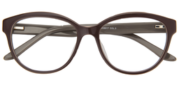 Reed Cat Eye Brown Glasses1