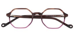 Adelaide Geometric Bright Pink Glasses1