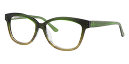 Enid Rectangle Green Glasses2
