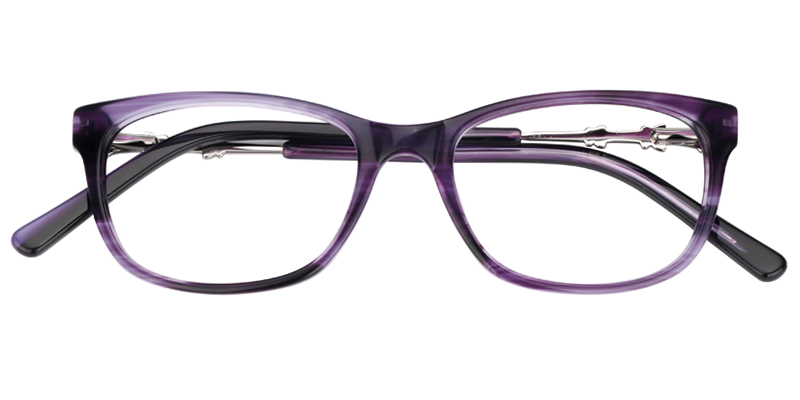 Rectangle Purple Glasses1