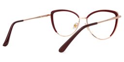 Terah Cateye Red Glasses3