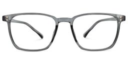 Martinez Square Gray Glasses0