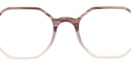 Adelaide Geometric Beige Glasses5