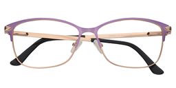 Vanessa Browline Purple Eyeglasses1