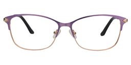 Vanessa Browline Purple Eyeglasses0