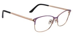 Vanessa Browline Purple Eyeglasses5