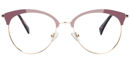 Chelsea Browline Purple Glasses0