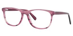 Charlene Rectangle Pink-Floral Glasses2