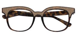 Olina Browline Beige Glasses1