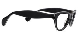 Saysah Cat Eye Black Glasses4