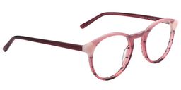 Eudora Round Pink Glasses5