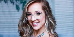 Hilary Butterfly Clear Glasses1