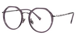 Laura Geometric Light Purple Glasses2