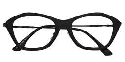 Whitney Cat Eye Black Glasses 1