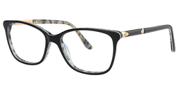 Randy Rectangle Black Glasses2
