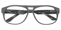 Millie Aviator Gray Glasses1