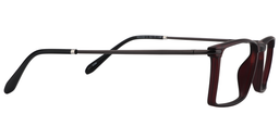 Alan Rectangle Brown Glasses4