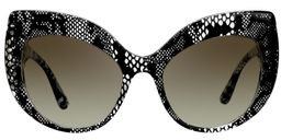 Kait Cat-eye Black Glasses5