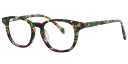 Tasha Square Green-Floral Eyeglasses2