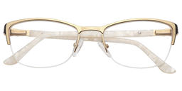 Kira Browline Gold glasses1