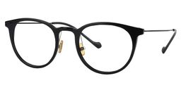 Jessica Round Black Eyeglasses2