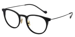 Jessica Round Black Eyeglasses3