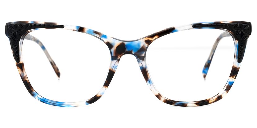 LaKisha Cateye Blue-Tortoise Glasses