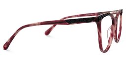 Hollinshed Cateye Red-Tortoise Glasses2