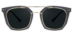 Sarpi Square Gray Sunglasses0