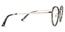 Vanesa Geometric Green-Floral Glasses2