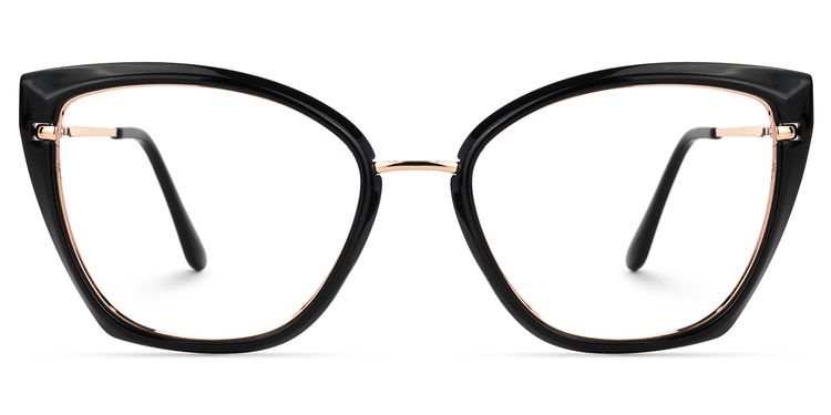 Montalvo Cateye Black Glasses