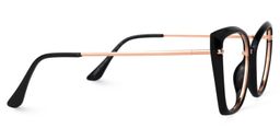Montalvo Cateye Black Glasses2
