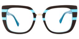 Byers Square Brown Glasses0
